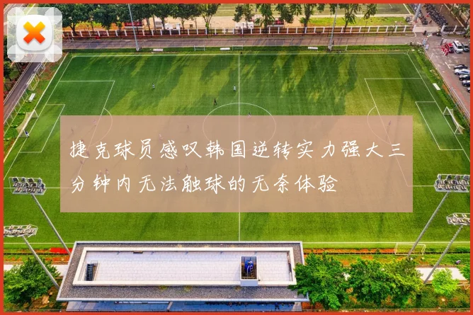 捷克球员感叹韩国逆转实力强大三分钟内无法触球的无奈体验